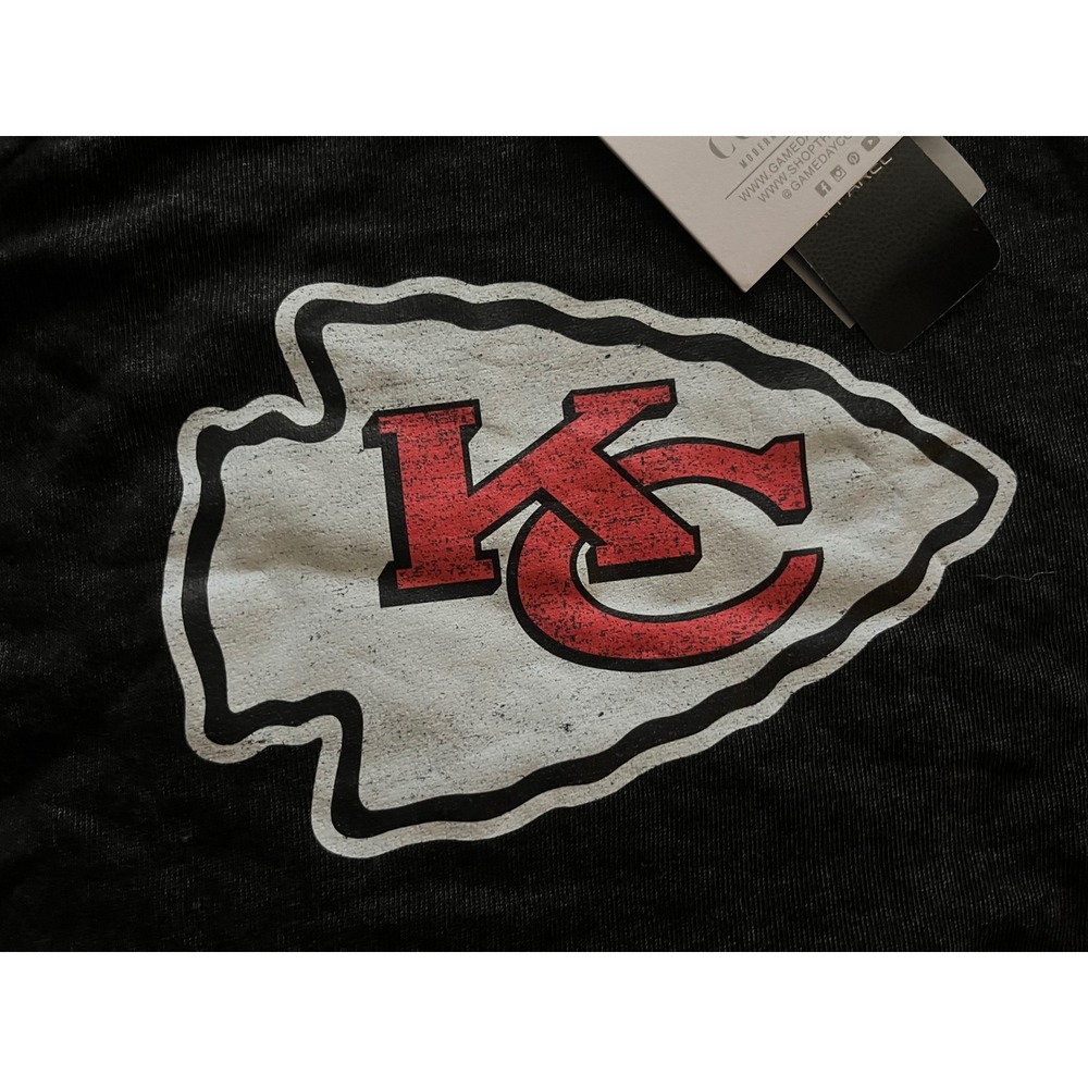 Gameday Couture Kansas City Chiefs Studded Sweatshirt and Fringe Skirt Set L - Picture 3 of 5